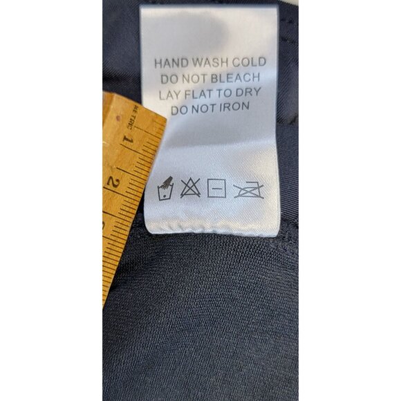 White Birch Swimsuit Black Sassy Open Back One Piece Womens Size Small New - Picture 7 of 9